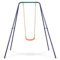 lauko supynes - Sūpynės VLX Single Swing 91361, mėlynos/žalios/oranžinės - 2 nuotrauka