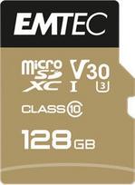 atminties korteles 128 - Emtec Speedin PRO 128GB microSDXC UHS-I Class10 - 1 nuotrauka