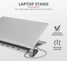 sds max - Trust Dalyx USB-C stotis / replikatorius (23417) - 8 nuotrauka
