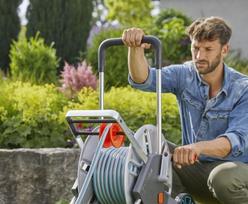 gardena laistymo vezimelis - Gardena Hose Trolley AquaRoll L Easy Hose Set Metal - 5 nuotrauka