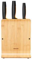 stovas peiliams - Virtuvinių peilių komplektas Fiskars Functional Form Bamboo Knife Set, 4 vnt. - 2 nuotrauka