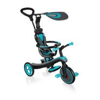 globber 4in1 - Daugiafunkcinis triratukas Globber Trike Explorer 4in1, teal, 632-105 - 6 nuotrauka