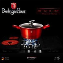 berlingerhaus puodai - Puodų komplektas Berlinger Haus Metallic Line Burgundy Edition BH-7035, 160 - 280 mm, 1.2 - 6.1 l, 18 vnt. - 13 nuotrauka