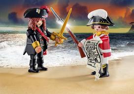 playmobil pirates - PLAYMOBIL DuoPack Piratas ir Didžiosios Britanijos karys, 70273 - 2 nuotrauka