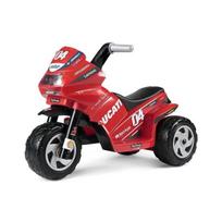 motociklas 6v - Elektromobilis motociklas PEG PEREGO MINI DUCATI EVO, 6V - 1 nuotrauka