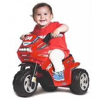 motociklas 6v - Elektromobilis motociklas PEG PEREGO MINI DUCATI EVO, 6V - 2 nuotrauka