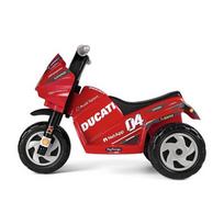 motociklas 6v - Elektromobilis motociklas PEG PEREGO MINI DUCATI EVO, 6V - 5 nuotrauka
