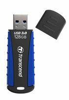usb flash drive 3.2 - Transcend JetFlash 810 128GB Blue (Mėlynas) - 2 nuotrauka