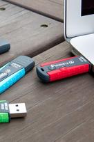 usb flash drive 3.2 - Transcend JetFlash 810 128GB Blue (Mėlynas) - 4 nuotrauka
