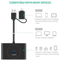 usb c ilgintuvas - UGREEN 40850 USB Hub - 4 nuotrauka