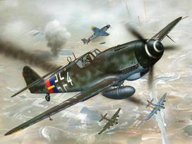 revell konstruktoriai - Revell Messerschmitt Bf 109 G 10 1:72 04160R - 6 nuotrauka