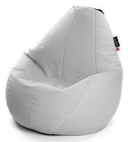 Sėdmaišis Qubo™ Comfort 90 Silver, pilkas