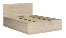 Black Red White Tetrix Bed B 140x200 Sonoma Oak