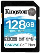 Pirkti Kingston Canvas Go! Plus microSD 128 GB Class 10 SDCG3/ 128GB - Photo 1
