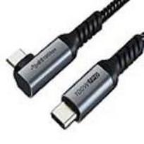 CABLETIME USB3.1, USB-C - USB-C, 10Gbps, 100W, 20V/ 5A, 4K/ 60HZ, 1m