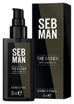 Sebastian Professional SEB MAN The Groom plaukų ir barzdos aliejus 30 ml.