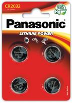 cr 2032 panasonic - Elementai Panasonic 66068, CR2032, 3 V, 4 vnt. - 2 nuotrauka