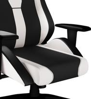 genesis nitro - Žaidimų kėdė Genesis Nitro 650 Onyx, balta/juoda - 7 nuotrauka