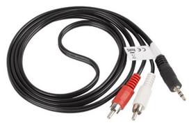 rca kabelis 3 5 - Lanberg Cable 3.5mm / RCA x2 1.5m - 2 nuotrauka
