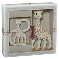 VULLI Sophie la girafe kramtukai dovanų pakuotėje 2 vnt. 0m+ Sophiesticated 000001