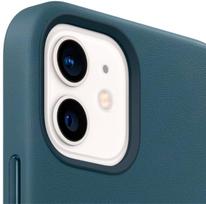Pirkti iPhone 12 mini Leather Case with MagSafe - Baltic Blue - Photo 4