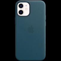 Pirkti iPhone 12 mini Leather Case with MagSafe - Baltic Blue - Photo 5