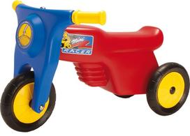 paspirtukas scooter - DANTOY motociklas paspirtukas su minkštais ratais, 3331 - 1 nuotrauka