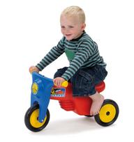 paspirtukas scooter - DANTOY motociklas paspirtukas su minkštais ratais, 3331 - 2 nuotrauka