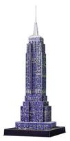 ravensburger 3d puzzle - 3D dėlionė Ravensburger Empire State Building With Lights 125661, 216 dalių - 4 nuotrauka