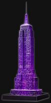 ravensburger 3d puzzle - 3D dėlionė Ravensburger Empire State Building With Lights 125661, 216 dalių - 5 nuotrauka