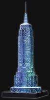 ravensburger 3d puzzle - 3D dėlionė Ravensburger Empire State Building With Lights 125661, 216 dalių - 6 nuotrauka