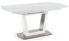 marmuro staliukas - Valgomojo stalas Halmar Blanco, baltas, 2000x900x760mm - 2 nuotrauka