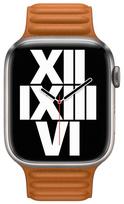 apple watch dirzelis s - Apple Watch 41mm Golden Brown Leather Link - 4 nuotrauka