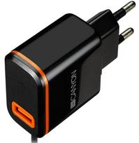 Canyon USB Type-C Wall Charger With USB Plug Black/Orange