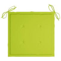 Kėdžių pagalvėlė VLX Fabric 314062, žalia, 500 mm x 500 mm, 2 vnt.