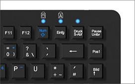 klaviatura touchpad - RaidSonic KSK-5230IN - 9 nuotrauka