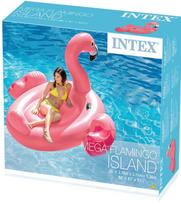 intex kilimelis - Pripučiamas plaustas Intex, rožinis, 2180x2110 mm - 3 nuotrauka