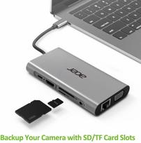 wireless keyboard - Acer 10-in-1 Mini Dock HP.DSCAB.002 - 4 nuotrauka