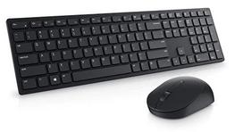dell 580 klaviatura - Klaviatūra Dell Pro Keyboard and Mouse (RTL BOX)  KM5221W Wireless, Batteries included, EN/LT, Black - 1 nuotrauka