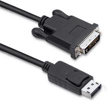 displayport dvi kabelis - QOLTEC 50364 DisplayPort Cable DVI 24 1 - 1 nuotrauka