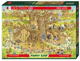 Heye Puzzle Funky Zoo Monkey Habitat 1000pcs