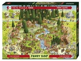 Heye Puzzle Funky Zoo Black Forest Habitat 1000pcs