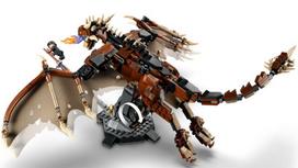 lego drakonas - LEGO Harry Potter The Hungarian Horned Tail 76406 - 8 nuotrauka