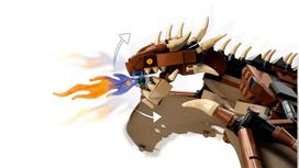 lego drakonas - LEGO Harry Potter The Hungarian Horned Tail 76406 - 9 nuotrauka