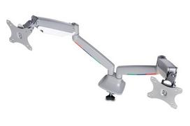 2 monitoriu laikiklis 32" - Kensington SmartFit One-Touch Heigh Adjustable Dual Monitor Arm - 6 nuotrauka
