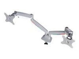 2 monitoriu laikiklis 32" - Kensington SmartFit One-Touch Heigh Adjustable Dual Monitor Arm - 8 nuotrauka