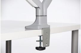 2 monitoriu laikiklis 32" - Kensington SmartFit One-Touch Heigh Adjustable Dual Monitor Arm - 12 nuotrauka