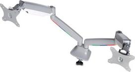2 monitoriu laikiklis 32" - Kensington SmartFit One-Touch Heigh Adjustable Dual Monitor Arm - 14 nuotrauka