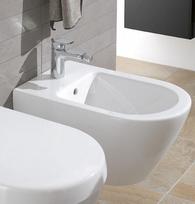 villeroy boch subway 2.0 - Pakabinama bidė Villeroy & Boch Subway 2.0, balta - 2 nuotrauka