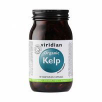  VIRIDIAN ORGANIC KELP 600 MG, 90 kapsulių